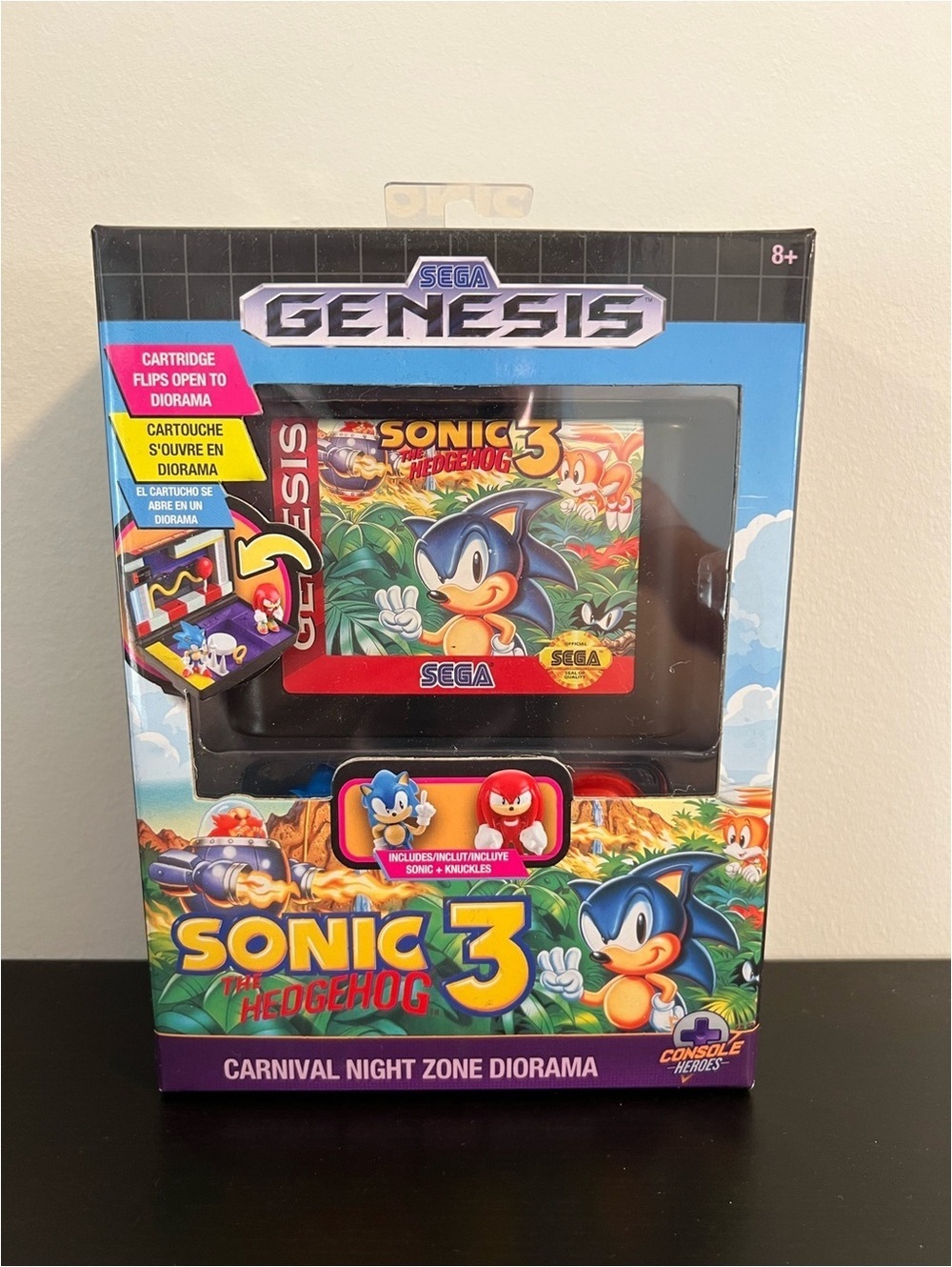 Sonic The Hedgehog 3 Genesis Carnival Night Zone Diorama NEW Sealed